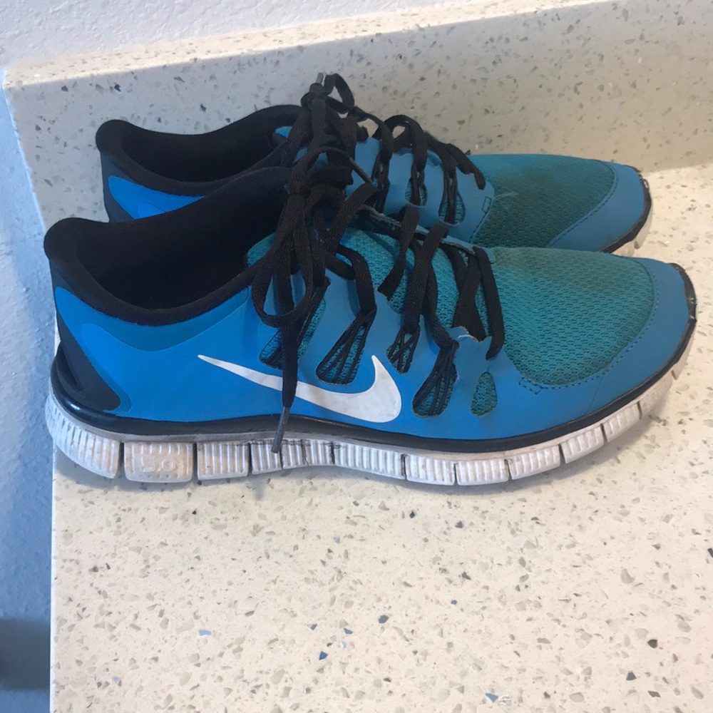 Worn Nike sneakers